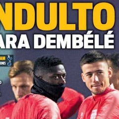 Foco para Dembélé y el honor