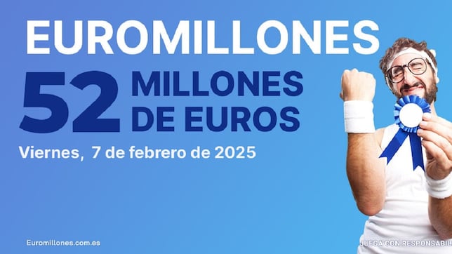 Euromillones: comprobar los resultados del sorteo de hoy, viernes 7 de febrero