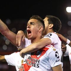 Paso a paso el gol de Rafael Santos Borré en el River - Boca