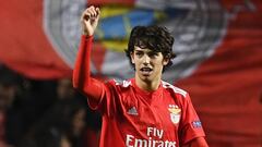 Joao F&eacute;lix, con el Benfica. 