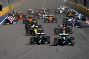 Las mejores imágenes de la carrera en Sochi