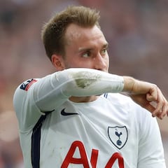 Eriksen es baja segura en el Tottenham ante el Barcelona