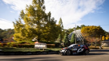 El Toyota WRC de Rovanpera en Japón.