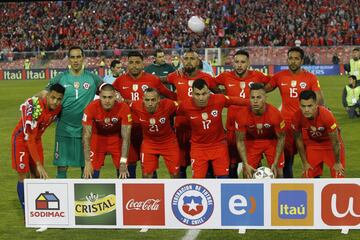 Chile - Paraguay, en imágenes