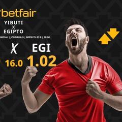 Yibuti vs. Egipto: horario, dónde ver, pronósticos y clasificación