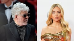 Pedro Almodóvar y Ana Mena, juntos para ver la final de Roland Garros