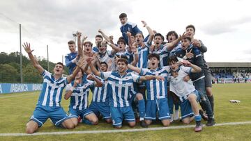 El juvenil del Deportivo se proclamó campeón de División de Honor 11 años después.