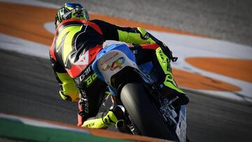 Rodrigo y Baldasarri lideran los entrenamientos en Cheste