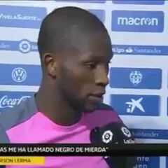 Jefferson Lerma denuncia: "Aspas me llamó negro de mierda..."