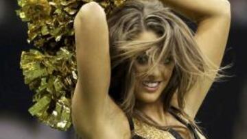 Los santos y las santasLa guapísima del día es cheerleader de los Saints de New Orleans, equipo de la NFL que quedó eliminado el pasado sábado por los 49ers de San Francisco. Una verdadera pena porque la joven animadora merece la Superbowl, la hielera de plata, el pompón de oro y un piso en Malibú. Incluso dos.