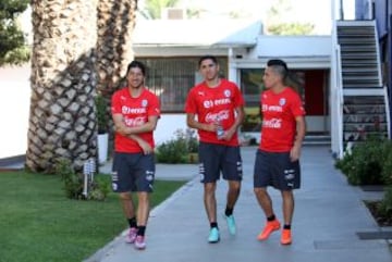 La Roja se sigue preparando de cara al duelo amistosos frente a Estados Unidos.