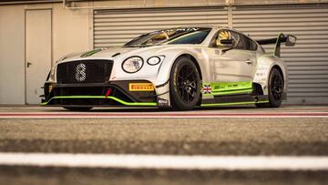 Soucek repetirá un año como como piloto oficial de Bentley al volante del Continental GT3.