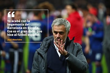 "Dios tiene que pensar que soy un tío cojonudo": las mejores frases de José Mourinho