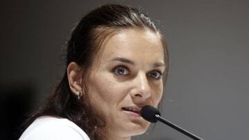 Yelena Isinbayeva.