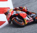 Rossi: "Márquez es muy agresivo con todos sus rivales"