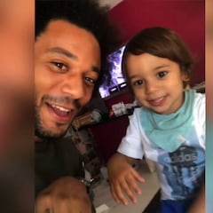 El tierno y divertido beatbox de Marcelo con su hijo Liam