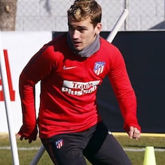 Filipe Luis y Diego Costa no se entrenaron con el Atlético