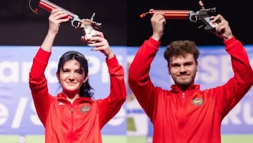 Inés Ortega y Lucas Sánchez regresan de Eslovenia con cuatro medallas bajo el brazo