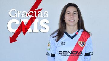 Cristina Auñón deja el Rayo tras más de una década como franjirroja.