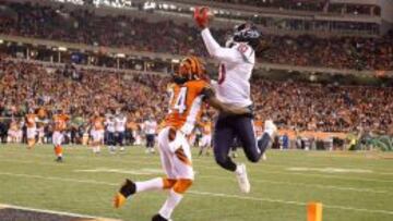 DeAndre Hopkins dio la victoria a losHouston Texans con esta espectacular recepción.