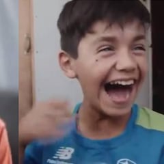 Alexis Sánchez muestra la emoción de los niños al enterarse que aparecen en su película