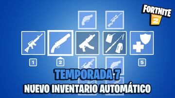 Fortnite: así es el nuevo sistema de espacios de objeto preferidos del inventario