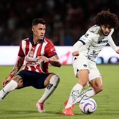 Pumas vs Chivas, el primer duelo definido de cuartos de final