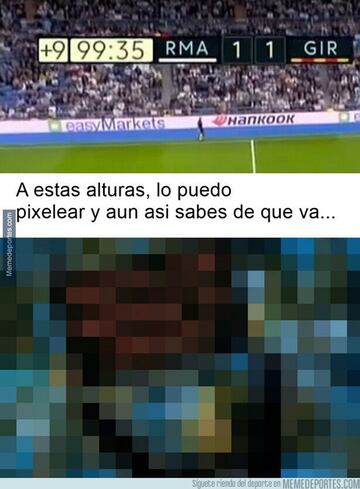 El empate del Madrid, el Barça... Los memes de la jornada