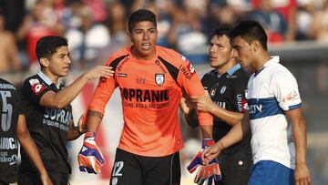 Cortés, el arquero más joven que juega en Primera División