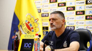 19/01/23 FUTBOL SEGUNDA DIVISION
UD LAS PALMAS Rueda de prensa de Garcia Pimienta