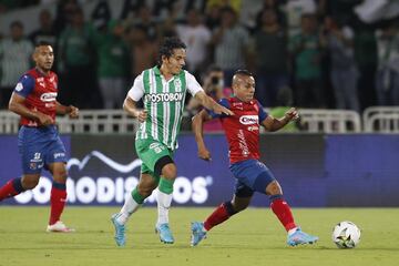 Nacional supo concretar las que generó ante un DIM que falló en la definición. Juan David Cabal y Daniel Mantilla fueron los autores de los goles que le permite a los verdes llegar a 20 puntos y ser segundos en la Liga BetPlay.