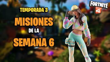 fortnite capitulo 4 temporada 3 tierras salvajes misiones semana 6
