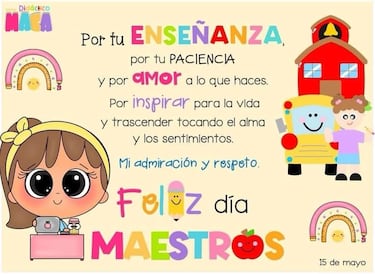Las mejores frases e imágenes para celebrar el Día del Maestro en México este 2025