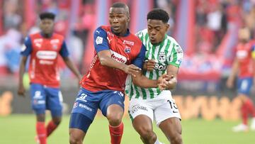 En vivo online Medellín – Nacional, jornada 19 de la Liga BetPlay, que se jugará hoy sábado 14 de noviembre a las 4:00 p.m.