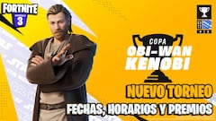 Copa Obi-Wan Kenobi en Fortnite: cómo conseguir gratis su skin al participar hoy en el torneo