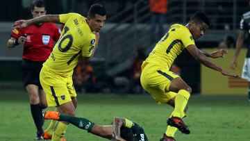 Poco de Barrios, Fabra y Cardona en el empate de Boca