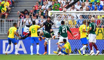 Brasil vs. México: Las mejores imágenes del partido