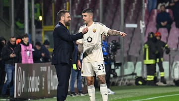 Daniele De Rossi y Gianluca Mancini