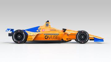 Así es el nuevo McLaren de Fernando Alonso para la Indy 500