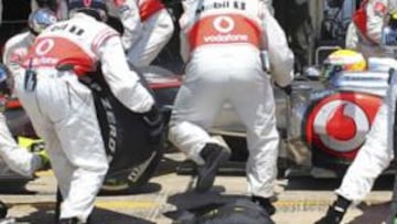 Las cervezas de McLaren en dos segundos de récord