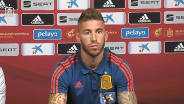 En directo, la conferencia de prensa de Sergio Ramos