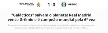 Brasil lo tomó con humor: "Los galácticos salvan el planeta"