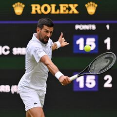 Djokovic, centenario en Wimbledon