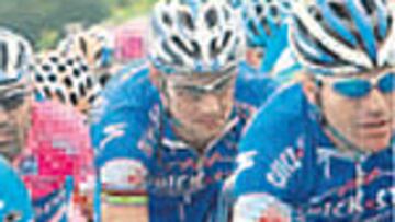 El belga Tom Boonen, ayer.