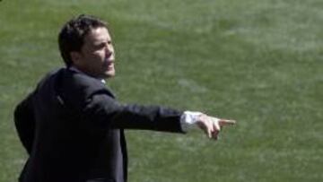 El entrenador del Levante, Rubi.