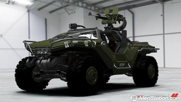 Observa el Warthog de Halo 4 en el modo Autovista de Forza 4