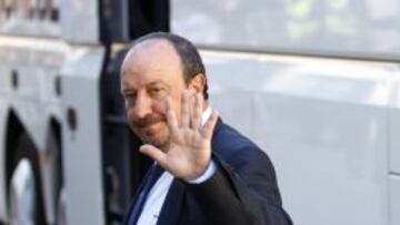 EN LA DIANA. Las palabras de Benítez en BT Sport fueron criticadas por los veteranos del Madrid.