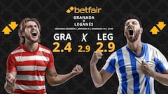 Granada CF vs. CD Leganés: horario, dónde ver, pronósticos y clasificación