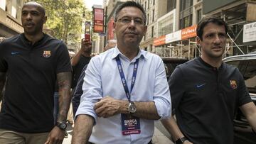 Bartomeu: "Si el PSG quiere a Neymar, que pague la cl¨¢usula"