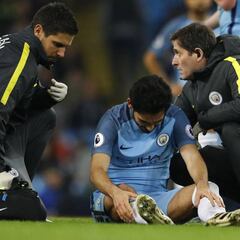 Guardiola pierde a Gündogan para toda la temporada